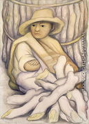 The Peasant, 1934 - Diego Rivera