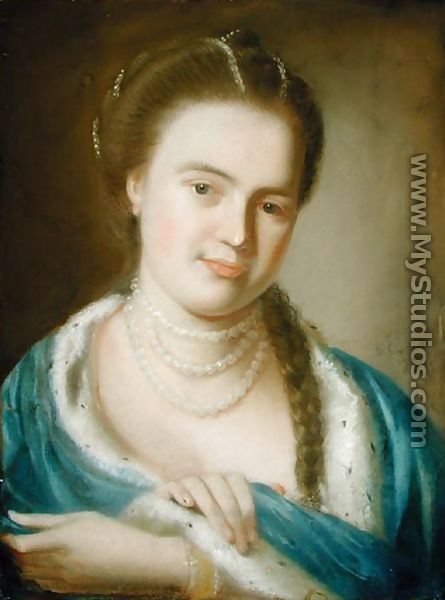 Portrait of Mrs Gawen Brown (Elizabeth Byles), 1763 - John Singleton Copley