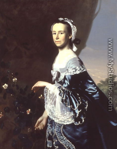 Mrs James Warren (Mercy Otis) c.1763 - John Singleton Copley