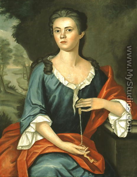 Mrs Joseph Mann (Bethia Torrey) 1753 - John Singleton Copley