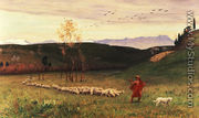 The Arcadian Shepherd and His Flock, 1883 - Matthew Ridley Corbet
