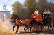 Returning from Her Majesty's Drawing Room, Hyde Park Corner, 1853 - Alfred Corbould