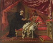 St. Filippo Neri Curing Pope Clemente VIII - Pietro Da Cortona (Barrettini)