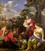 Laban Seeking his Idols - Pietro Da Cortona (Barrettini)