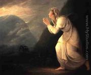 Persian Lady Worshipping the Rising Sun 1784 - Maria Hadfield Cosway