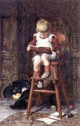 In the High Chair - Frederick George Cotman