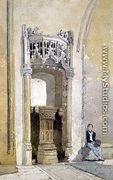 The East End of the Beauchamp Chapel in Norwich Cathedral - John Sell Cotman