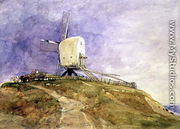 Windmill on a Hill - John Sell Cotman