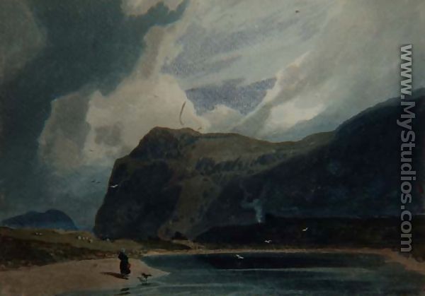 Mountain Scene in Wales 1810 - John Sell Cotman
