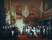 Wedding of Leopold I to Princess Louise of Orleans at Compiegne, 9th April 1832 - Joseph-Desire Court