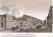 The Bank of France from Rue Croix-Petits-Champs, 1800 - Henri  (after) Courvoisier-Voisin