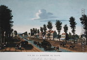 The Barriere du Maine, c.1815-20 - Henri  (after) Courvoisier-Voisin