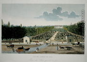 View of the Jardin du Roi in Paris from the bridge of Austerlitz - Henri  (after) Courvoisier-Voisin