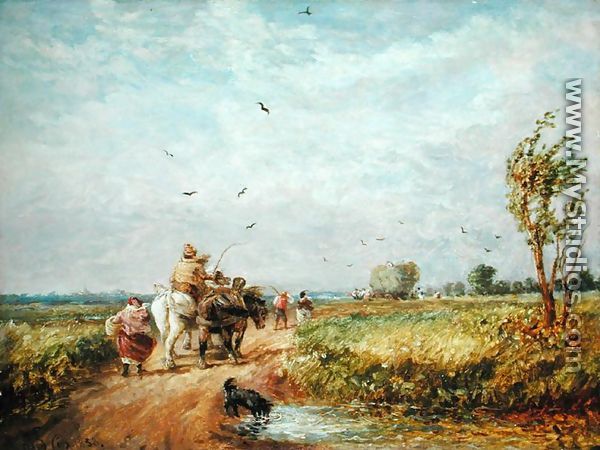 Going to the Hayfield, 1853 - David Cox