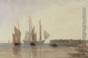 Entrance to Calais Harbour, 1829 - David Cox