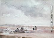 On Lancaster Sands, Low Tide c.1840-47 - David Cox