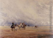 Lancaster Sands, Morecambe Bay (Treasures) 1842 - David Y. Cox