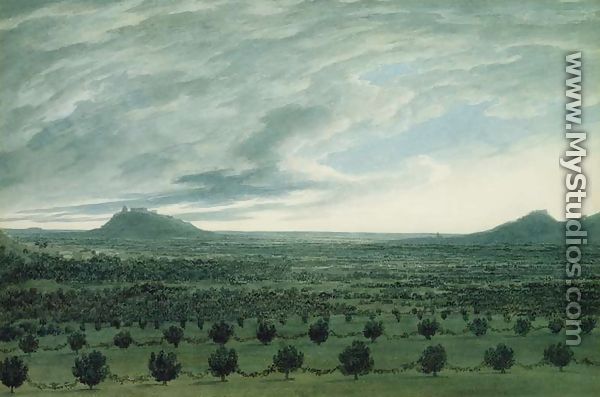 View from Mirabella, c.1782 - John Robert Cozens