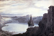 Lake Nemi, Campagna Italy, 1788 - John Robert Cozens