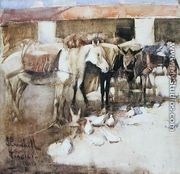 A Sangar in Morocco 1888 - Joseph Crawhall