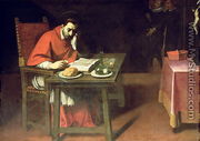 The Fasting of St. Charles  c.1625 - Daniele Crespi