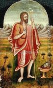 St. John the Baptist Contemplating Martyrdom - Cretan School