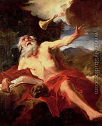 Vision of St. Jerome - Pierre Louis Cretey or Cretet