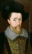 Portrait of James VI of Scotland and I of England (1566-1625) - John de Critz