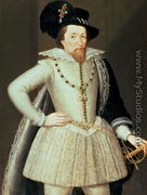 James I, half-length portrait - John de, the Elder Critz