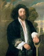 John Tradescant the Younger (1608-62) as a Gardener - Thomas de (attr. to) Critz