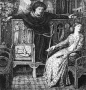 Hamlet and Ophelia - Dante Gabriel Rossetti