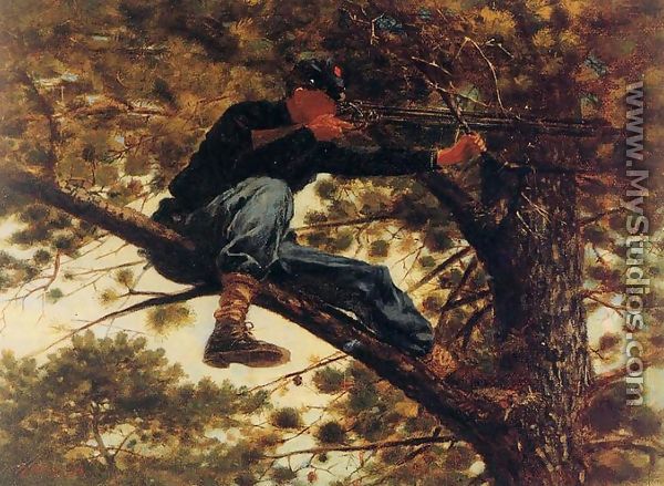 The Sharpshooter on Picket Duty - Winslow Homer
