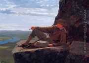 Mountain Climber Resting - Winslow Homer