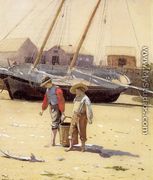 A Basket of Clams - Winslow Homer