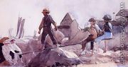 The See-Saw - Winslow Homer