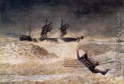 Wreck of the Iron Crown - Winslow Homer
