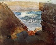 Through the Rocks - Winslow Homer