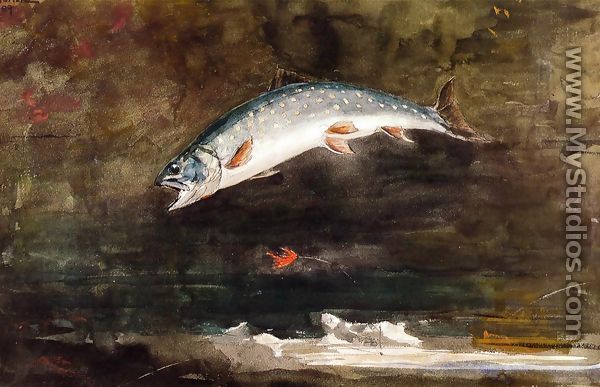 Jumping Trout - Winslow Homer