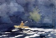 Paddling at Dusk - Winslow Homer