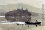 Two Men in a Canoe - Winslow Homer