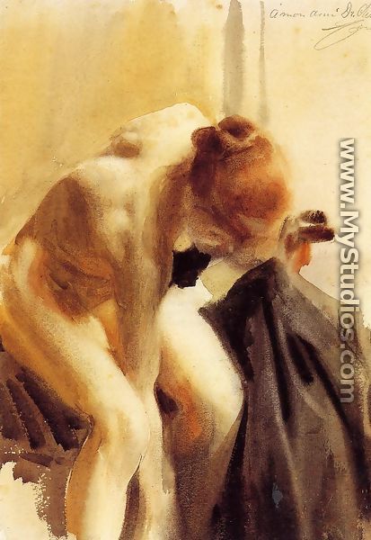 A Female Nude - Anders Zorn