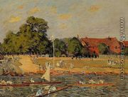 Regatta at Hampton Court - Alfred Sisley