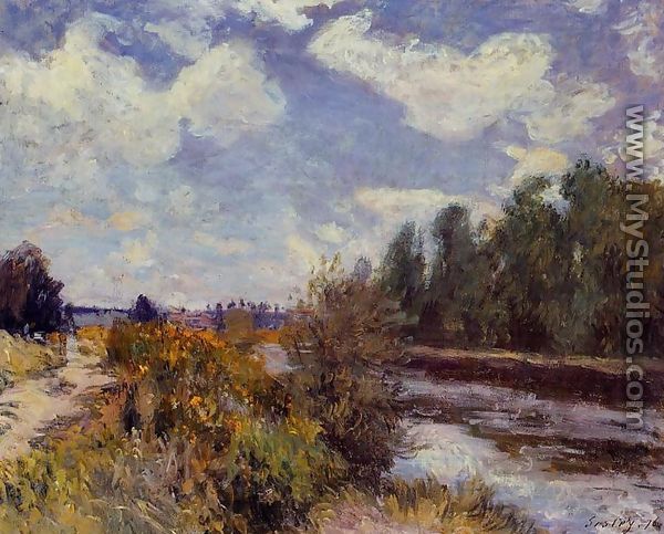 The Seine at Bougival III - Alfred Sisley