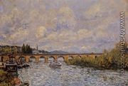 The Sevres Bridge I - Alfred Sisley
