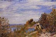 Footpath in the Gardens at By - Alfred Sisley
