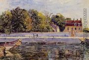 Saint-Mammes - House on the Canal du Loing - Alfred Sisley