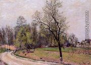 Edge of the Forest in Spring, Evening - Alfred Sisley