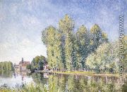 The Loing at Moret - Alfred Sisley