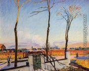 Winter Sun, Moret - Alfred Sisley