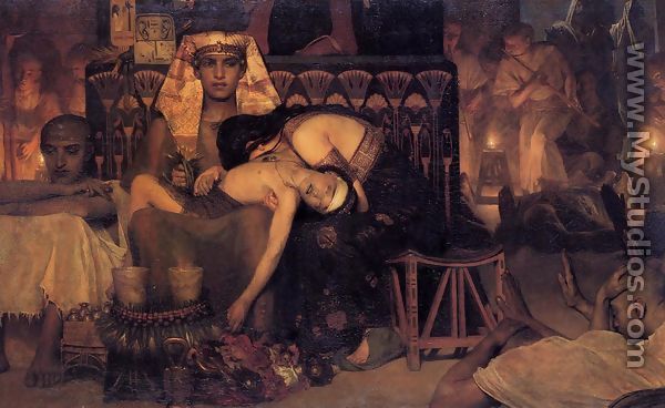 The Death of the First Born - Sir Lawrence Alma-Tadema